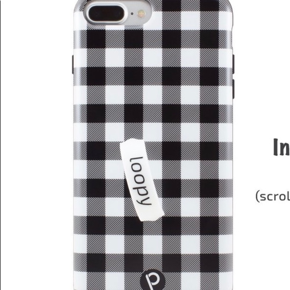 Plaid loopy case iPhone 7/8 plus